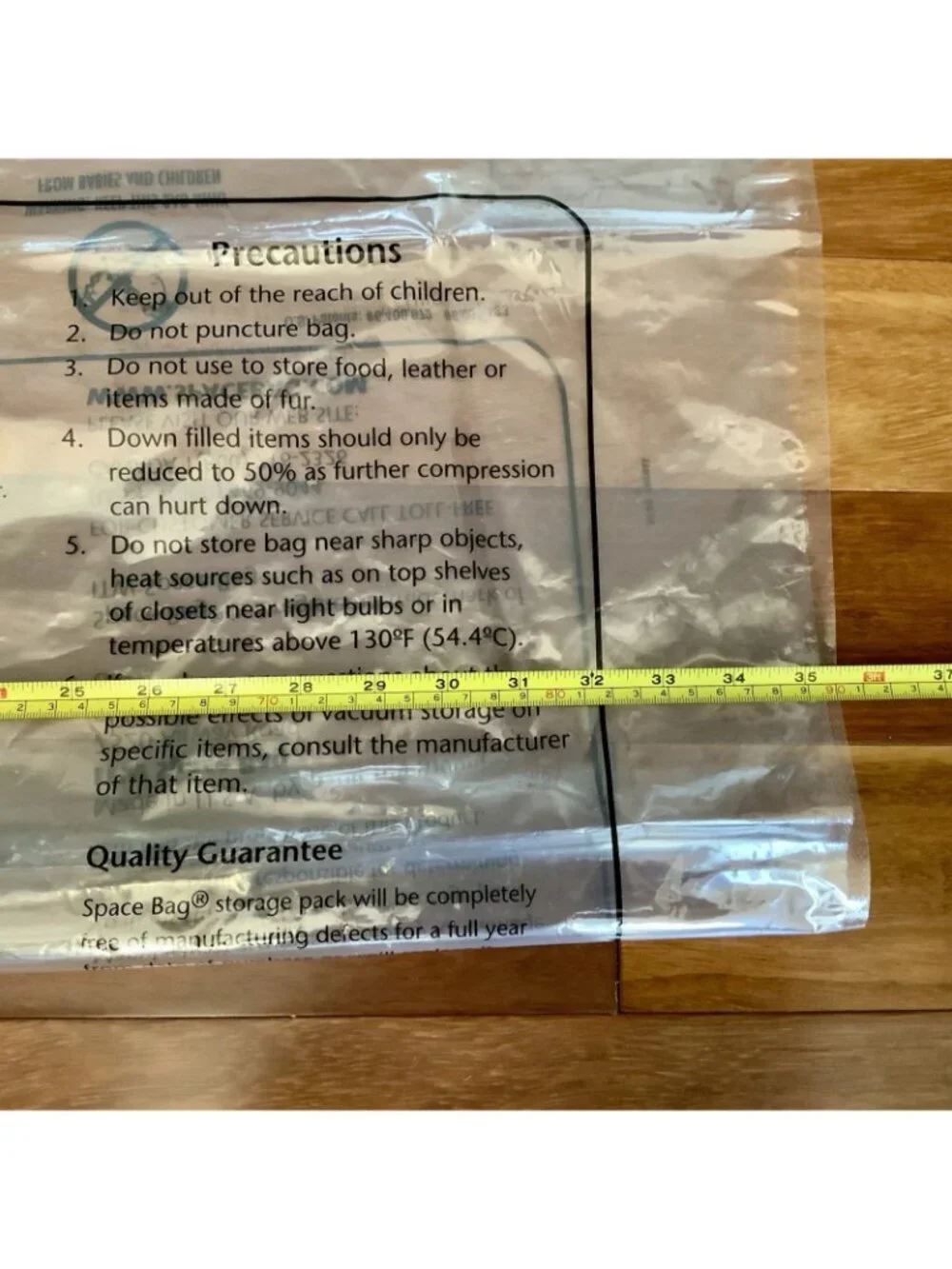 Vacuum Seal SpaceBags Storage Clothing 1 Jumbo, 2 XL, 1 L, 1 M Set Of 5 Bags ITW